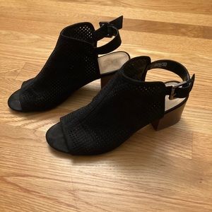 Open Toe Heeled Mule/Sandal